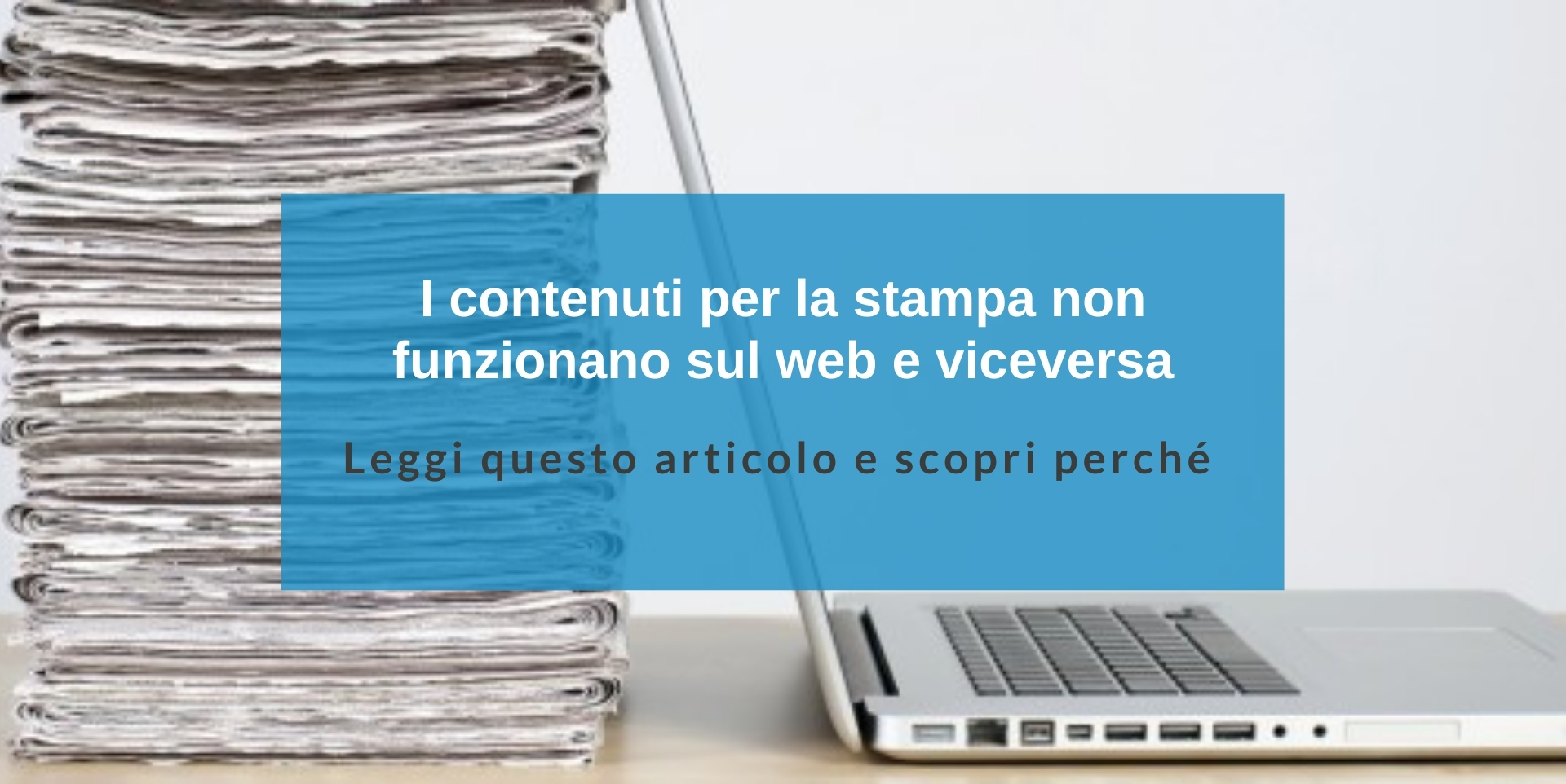 Perche I Contenuti Web Non Vanno Bene Per La Stampa