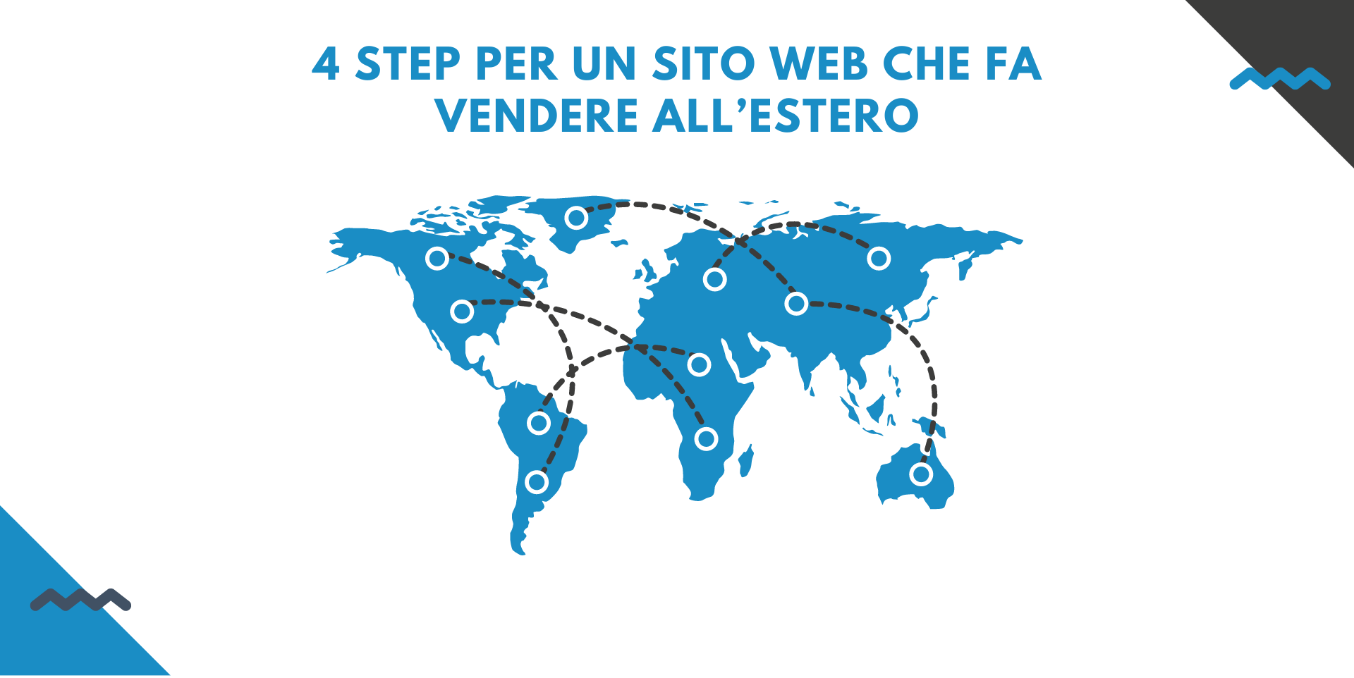 4 Step Per Avere Un Sito Web Che Fa Vendere All’Estero